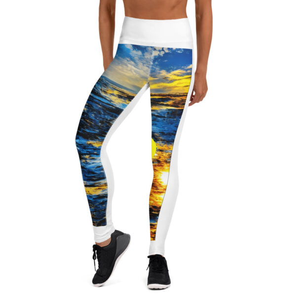 Yoga Leggins mit Design Farben von a2bshop