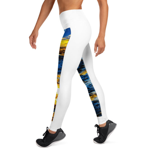 Yoga Leggins mit Design Farben von a2bshop